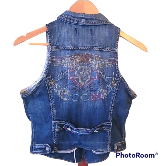 Coogi Couture  Denim Vest - Picture 7 of 12